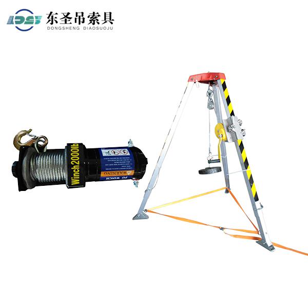 電動絞盤是否可以代替救援三腳架進行豎井救援